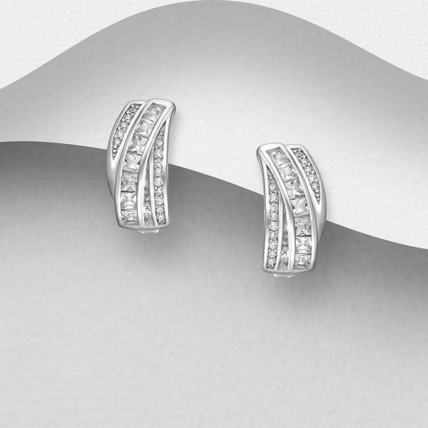 Sterling Silver hoop earrings