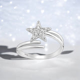 Sterling Silver Star Ring