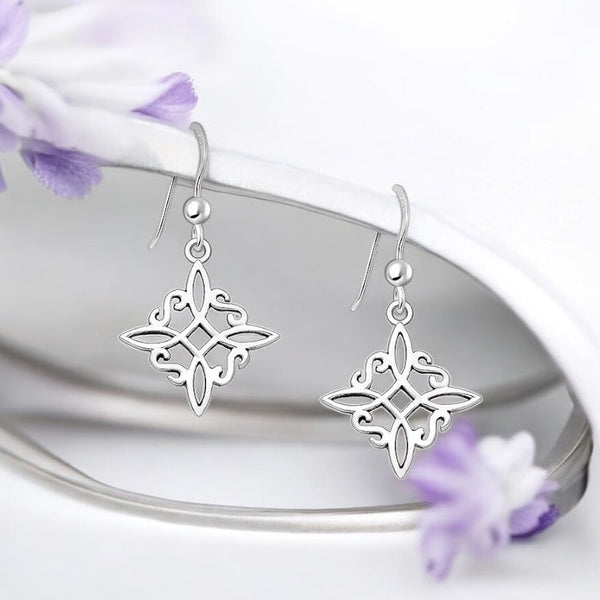 Witches Knot Hook Earrings