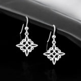 Witches Knot Hook Earrings