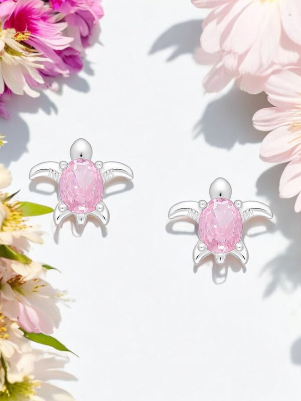 Sparkle Turtle Earrings