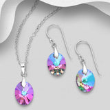 Fine Austrian Crystals Jewelry Set