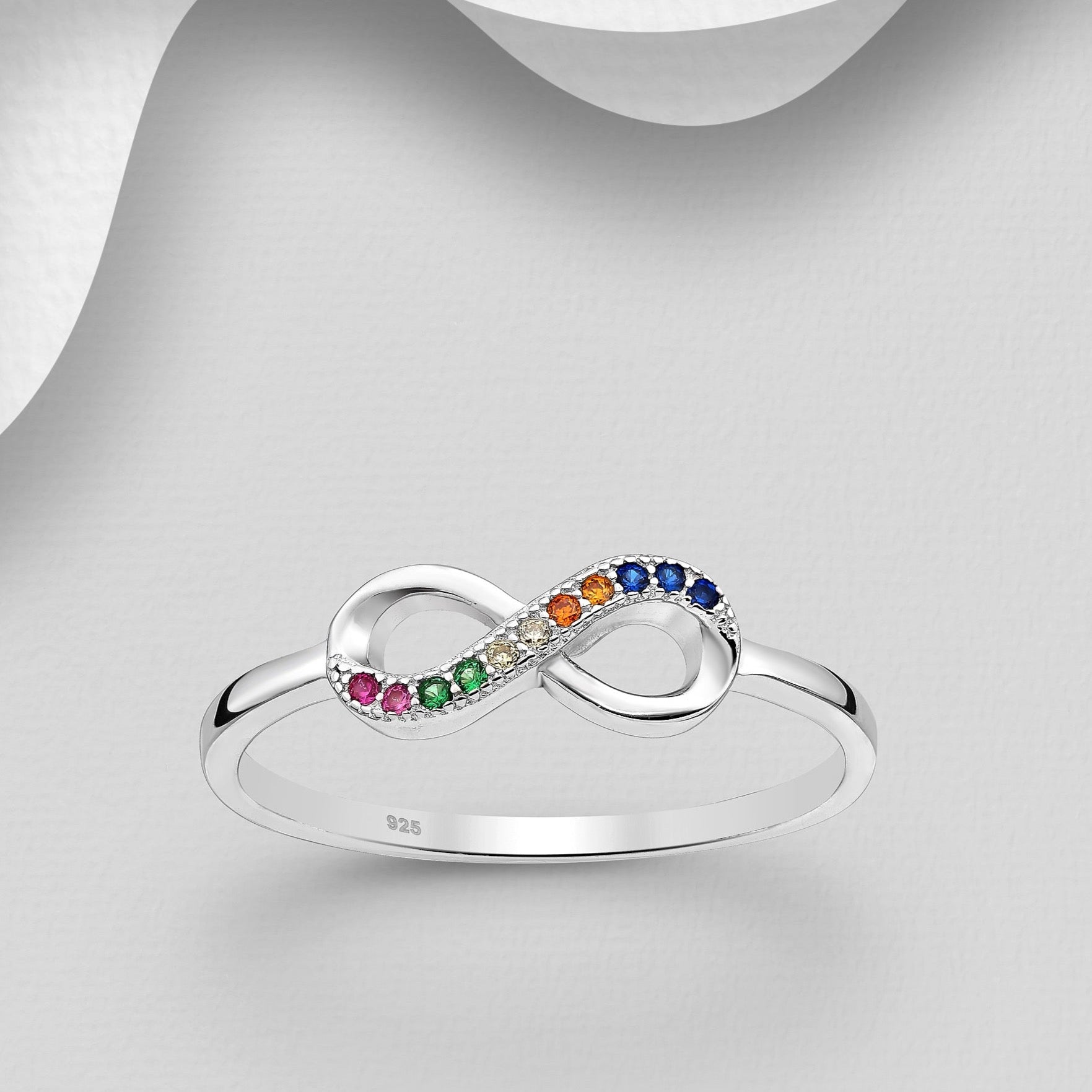 Sterling Silver Infinity Ring – ThePrincessJewelry