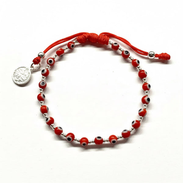 Sterling Silver Eye Bracelet