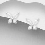 Sparkle Butterfly Earrings