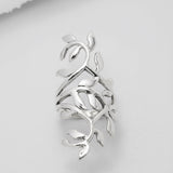 Sterling Silver Leaf Ring