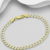 Sterling Silver Curb Bracelet