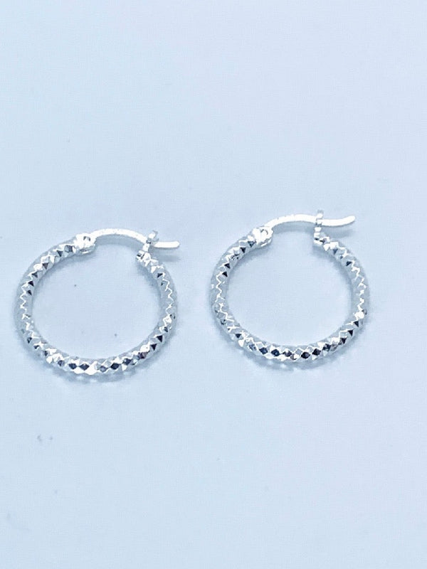 Sterling Silver Hoop Earrings