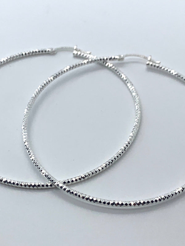 Sterling Silver Hoop Earrings