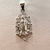 Sparkling Virgin Mary Pendant