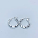 Sterling Silver Hoop Earrings