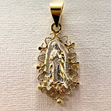 Radiant Virgin Mary Pendant