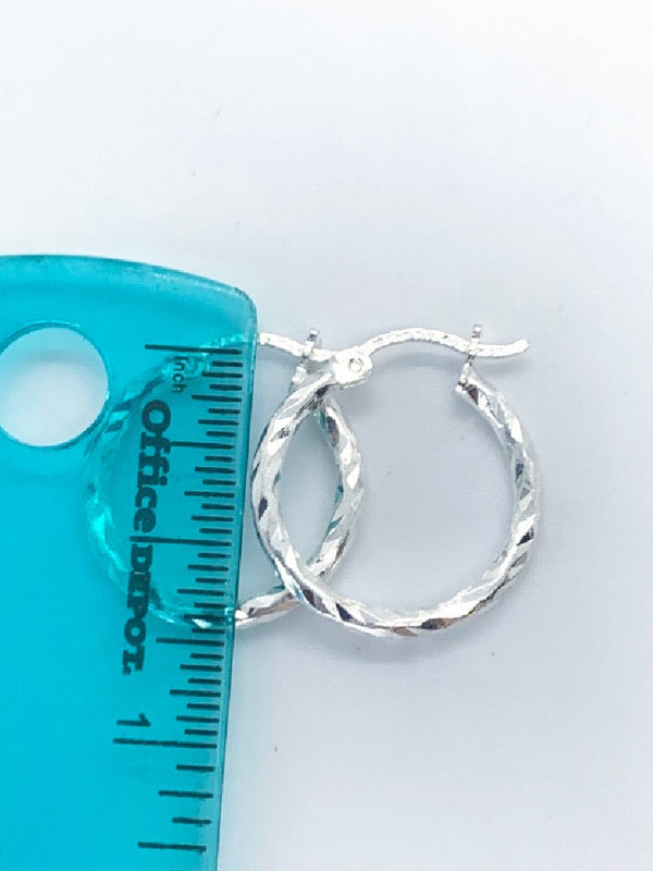 Sterling Silver Hoop Earrings
