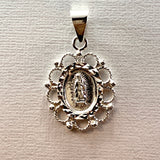 Sparkling Virgin Mary Pendant