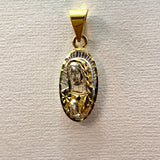 Radiant Virgin Mary & St. Jude Pendant