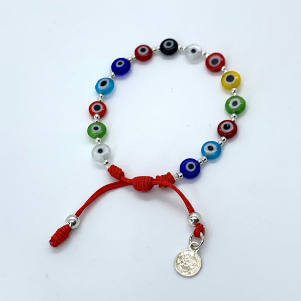 Sterling Silver Eye Bracelet